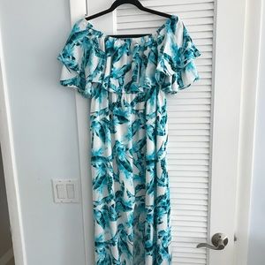Off the Shoulder Maxi Dress